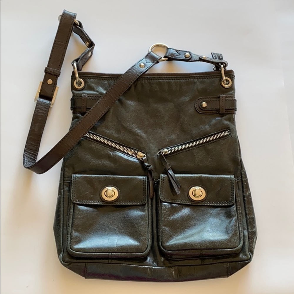 Nina Bossi bag tote handbag crossbody leather